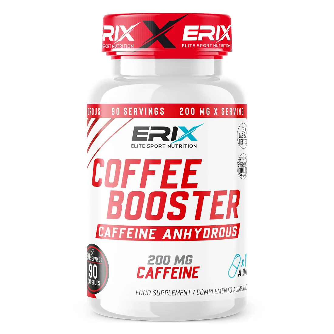 COFFEE BOOSTER Cafeína (90 Cápsulas) ERIX