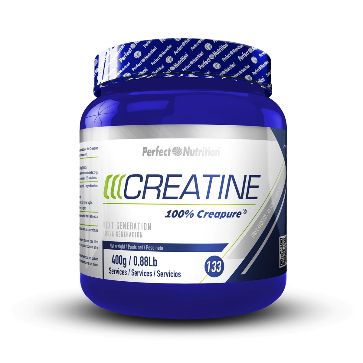 CREATINA CREAPURE 100% NEUTRA 400GR PERFECT NUTRITION