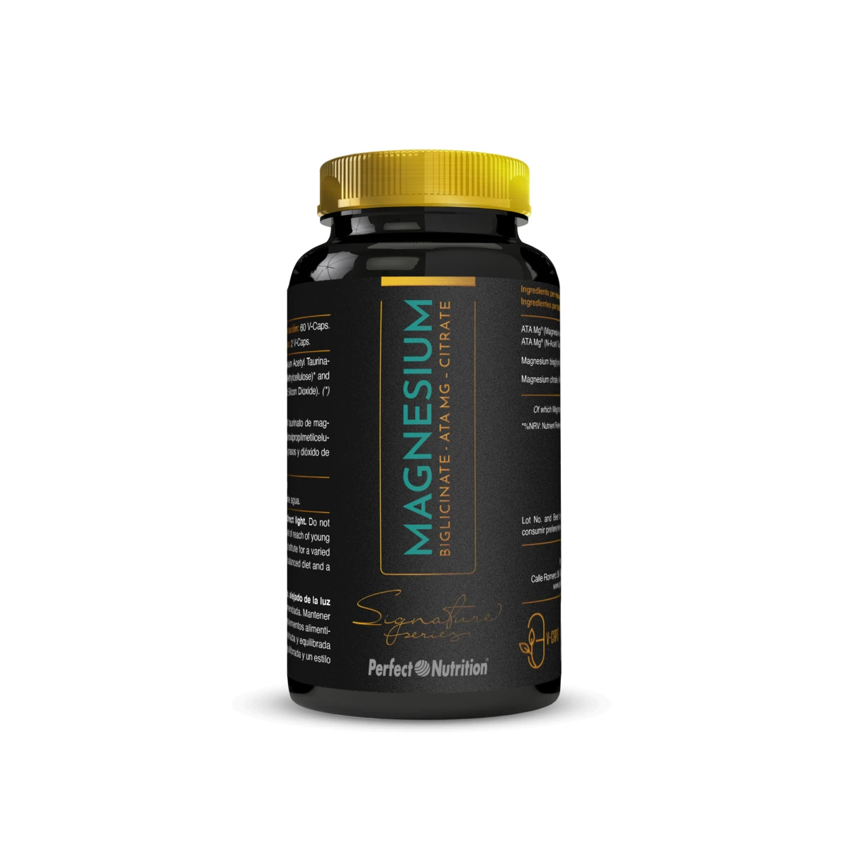 MAGNESIUM ATA mg 60 V-caps PERFECT NUTRITION
